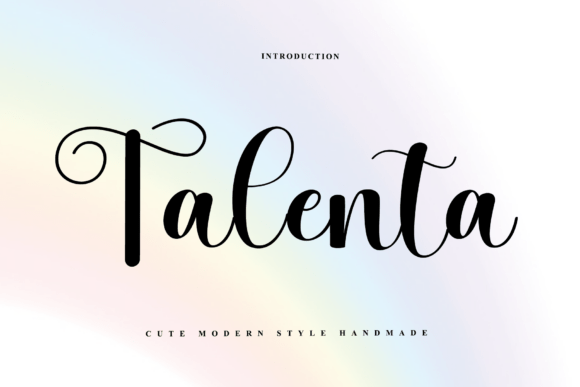 A Designer’s Review: Working with the Talenta Script Typeface