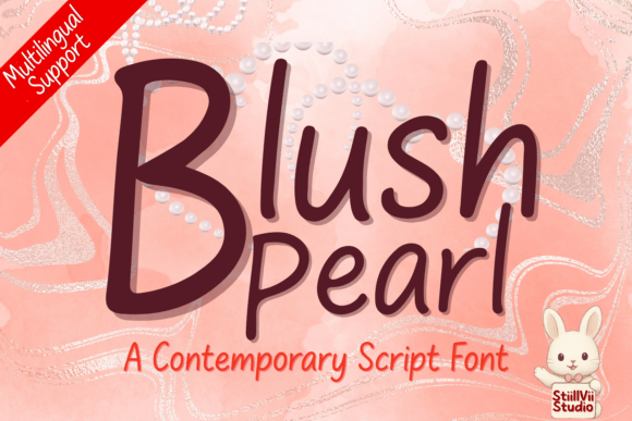 Blush Pearl: A Typeface for Refined Editorial Moments