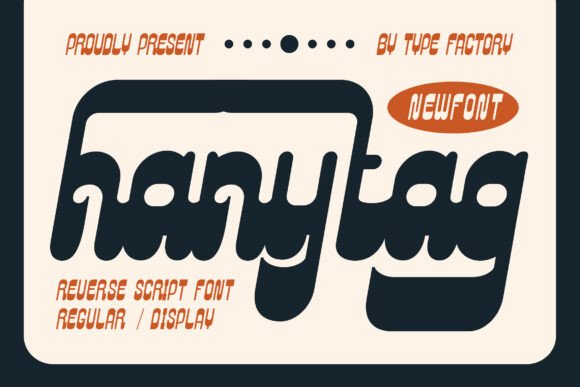 Bringing Bold Character to Digital Layouts with the Hanytag Font