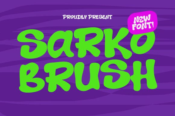 Bringing Your Creative Vision to Life with Sarko Brush Font