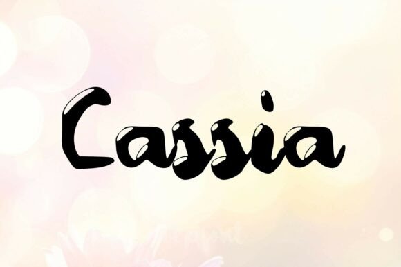 Cassia Font: The Eloquent Script for Contemporary Editorial Design
