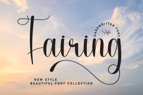 Discovering Fairing: A Handwritten Font Built for Refined Branding
