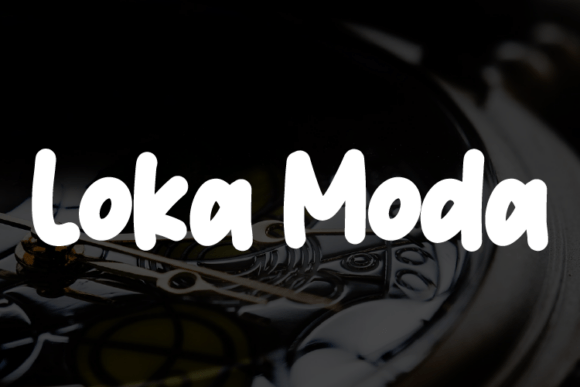 Loka Moda: A Typeface for Confident Editorial Design