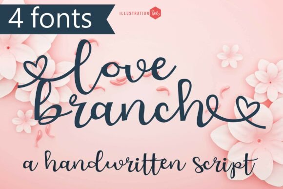 Love Branch Font: An Elegant Script for Natural Branding