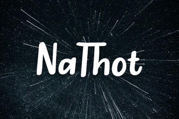 Nathot Font: A Practical Typeface for Approachable Branding