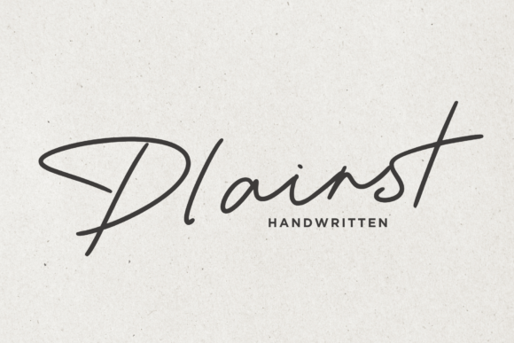 Plainst: A Simple Font That Can Make Your Small Business Look Polished