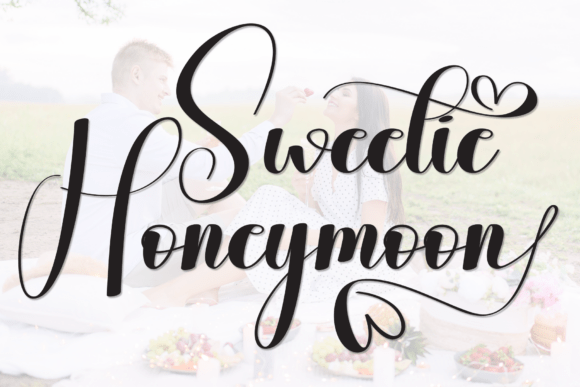 Sweetie Honeymoon Font: A Warm, Handwritten Display Typeface